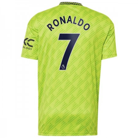 Virallinen pelipaita Manchester United Ronaldo 7 Kolmas 2022-23 Lyhythihainen - Miesten Virallinen pelipaita Manchester United Ronaldo 7 Kolmas 2022-23 Lyhythihainen - Miesten